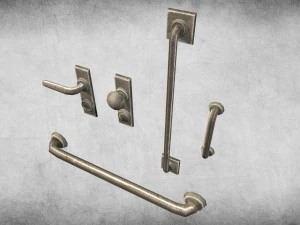 door collection vol 7 3D Model