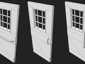 door collection vol 7 Modelo 3D