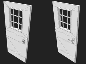 door collection vol 7 3D Model