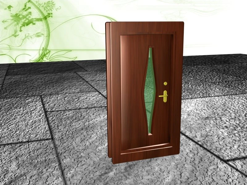 door x1x 3D Model .c4d .max .obj .3ds .fbx .stl .blend 