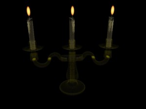 candlestick 3D Model