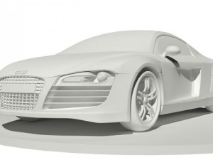 audi r8 3D 模型