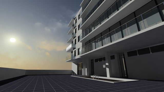 building 3D Модель .c4d .max .obj .3ds .fbx .stl .blend 