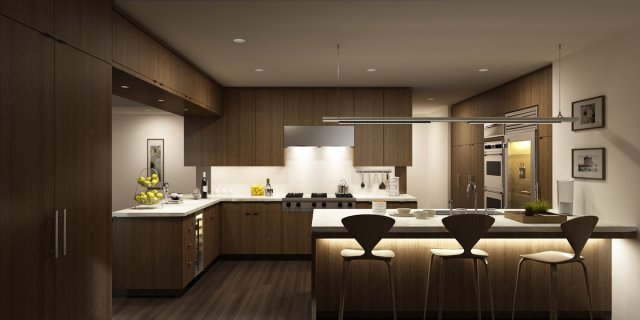 kitchen 3D मॉडल .c4d .max .obj .3ds .fbx .stl .blend 