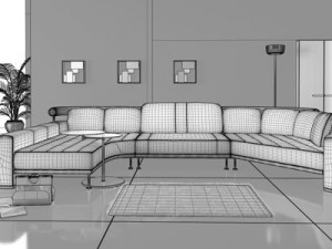 hall 3D 모델