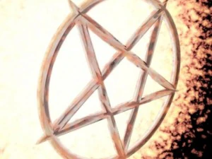 inverted pentagram 3D Model