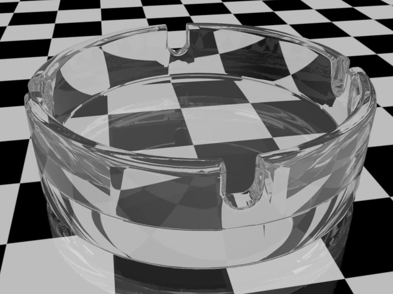 ashstray 3D Model .c4d .max .obj .3ds .fbx .stl .blend 