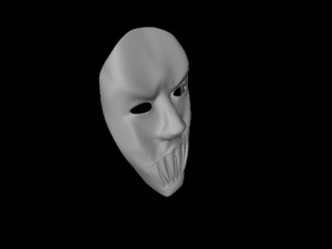 scary mask Modelo 3D