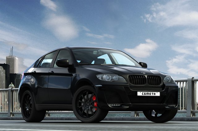 bmw x6 Modelo 3D .c4d .max .obj .3ds .fbx .stl .blend 