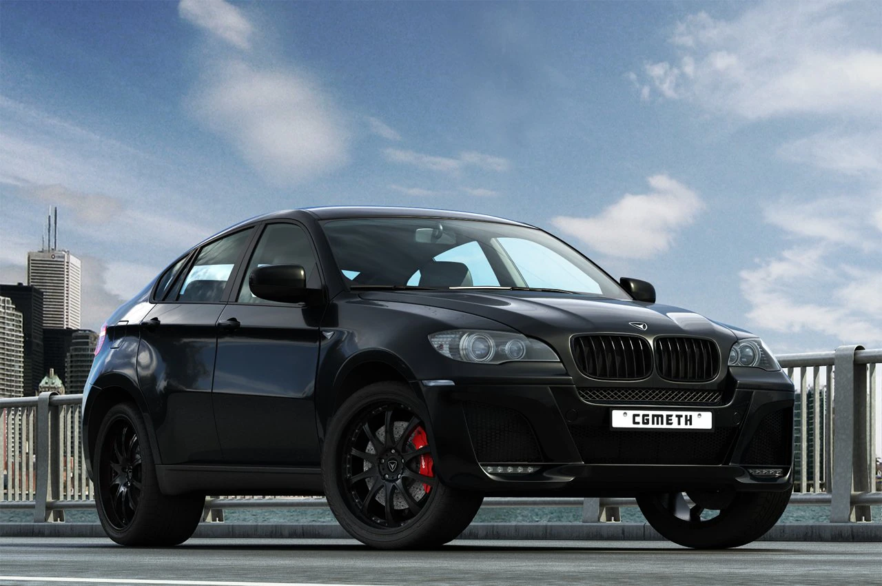 bmw x6 3D Model .c4d .max .obj .3ds .fbx .stl .blend 