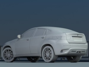 bmw x6 Modelo 3D