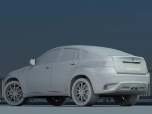 bmw x6 3D Model