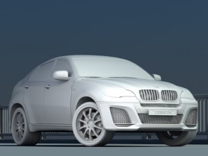 bmw x6 Modelo 3D