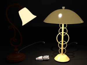 ランプセット1 3Dモデル