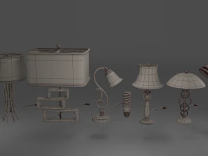 lamp set 1 3D Model
