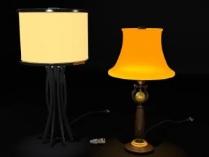 lampenset 2 3D Model