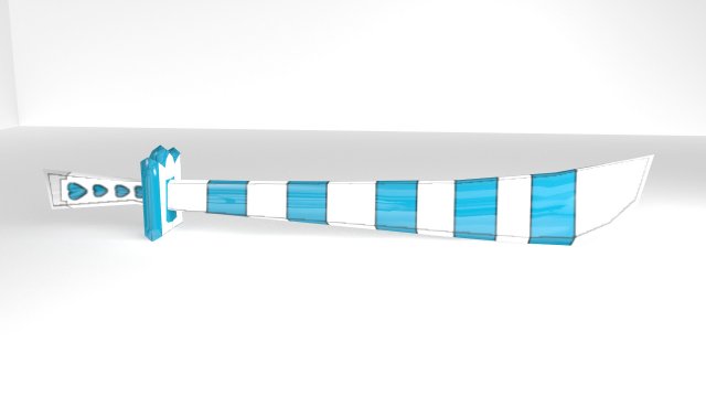 stockings katana 3D 模型 .c4d .max .obj .3ds .fbx .stl .blend 