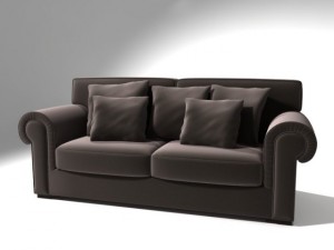 angelo cappellini 40102 sofa 3D Model