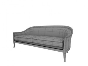angelo cappellini 117bd3 sofa Model 3D