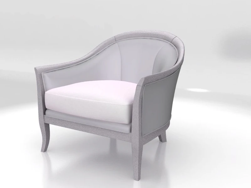 angelo cappellini 117 chair 3D Model .c4d .max .obj .3ds .fbx .stl .blend 