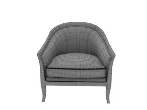 angelo cappellini 117 chair 3D Model