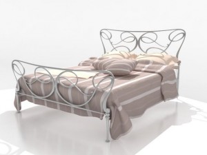 cantori noe bed 3D Модель