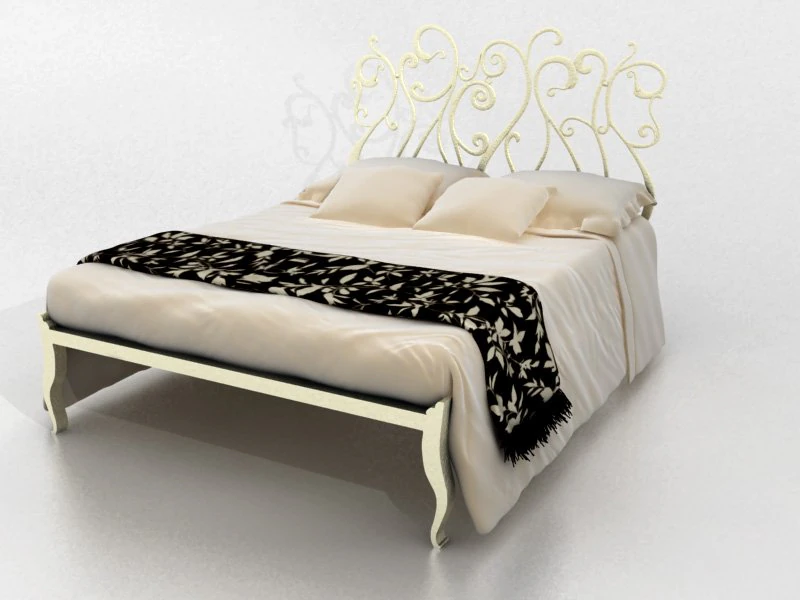 cantori klimtletto bed 3D Model .c4d .max .obj .3ds .fbx .stl .blend