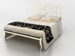 cantori klimtletto bed 3D Модель