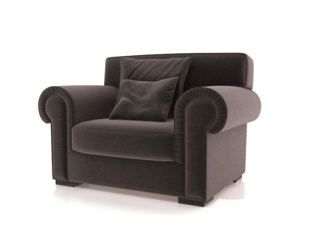 angelo cappellini 40101 armchair Modelo 3D .c4d .max .obj .3ds .fbx .stl .blend 