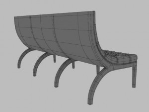 angelo cappellini 40133t sofa 3D Модель