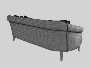 angelo cappellini 9130bd3 sofa 3D 模型