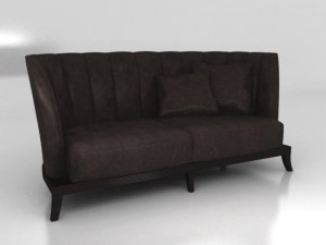 angelo cappellini 40072 sofa 3D Модель