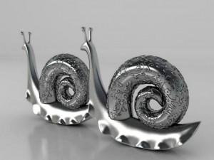 darchin statue the snail st0200460xrps 3D Модель