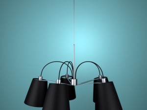 modern ceiling lamp 3D Model