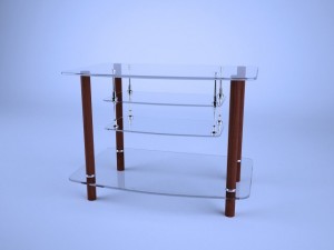 modern tv table 3D Model