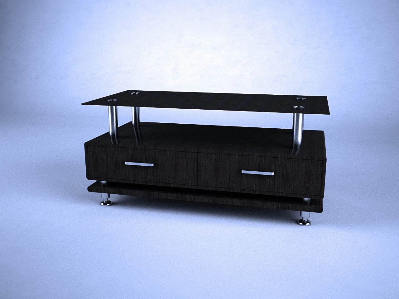 table for tv 3D Model .c4d .max .obj .3ds .fbx .stl .blend 