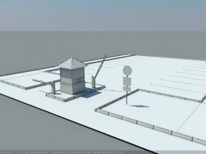 paid parking mini 3D Model