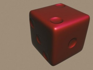 dice Model 3D