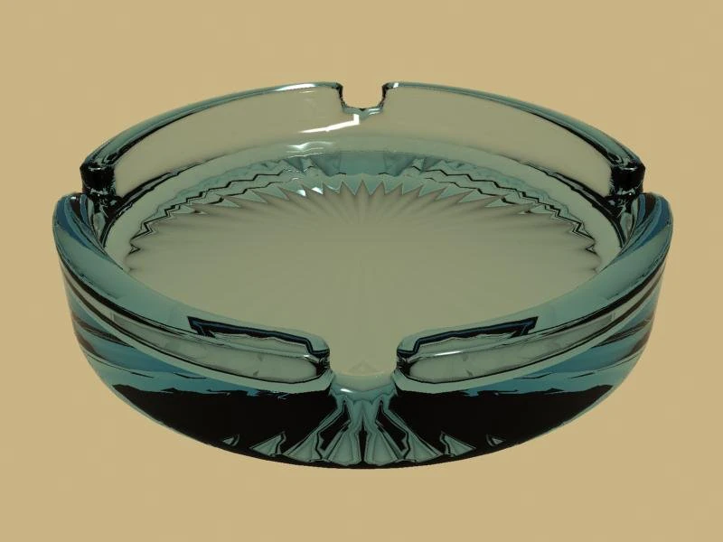 ash tray 3D Model .c4d .max .obj .3ds .fbx .stl .blend 