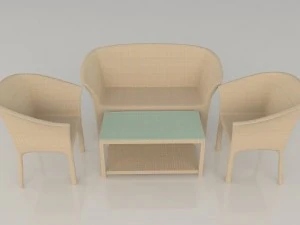 garden chair 3D Model