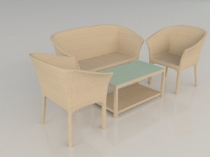 garden chair 3D Model