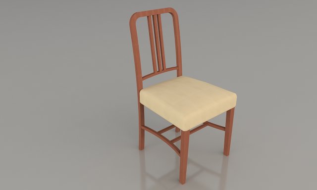 chair 3D Модель .c4d .max .obj .3ds .fbx .stl .blend 