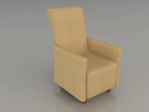 крісло 3D Модель