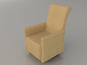 armchair Model 3D