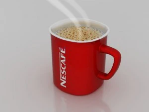 nescafe mug 3D Model