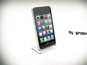 realistic iphone by ginobrugman Modello 3D