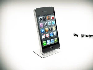realistic iphone by ginobrugman 3D Model
