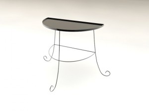 small table by gino brugman Modello 3D