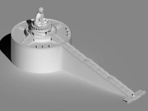 tian tian buddha 3D Model