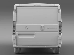 fiat ducato combi l2h1 2006-2014 3D Model